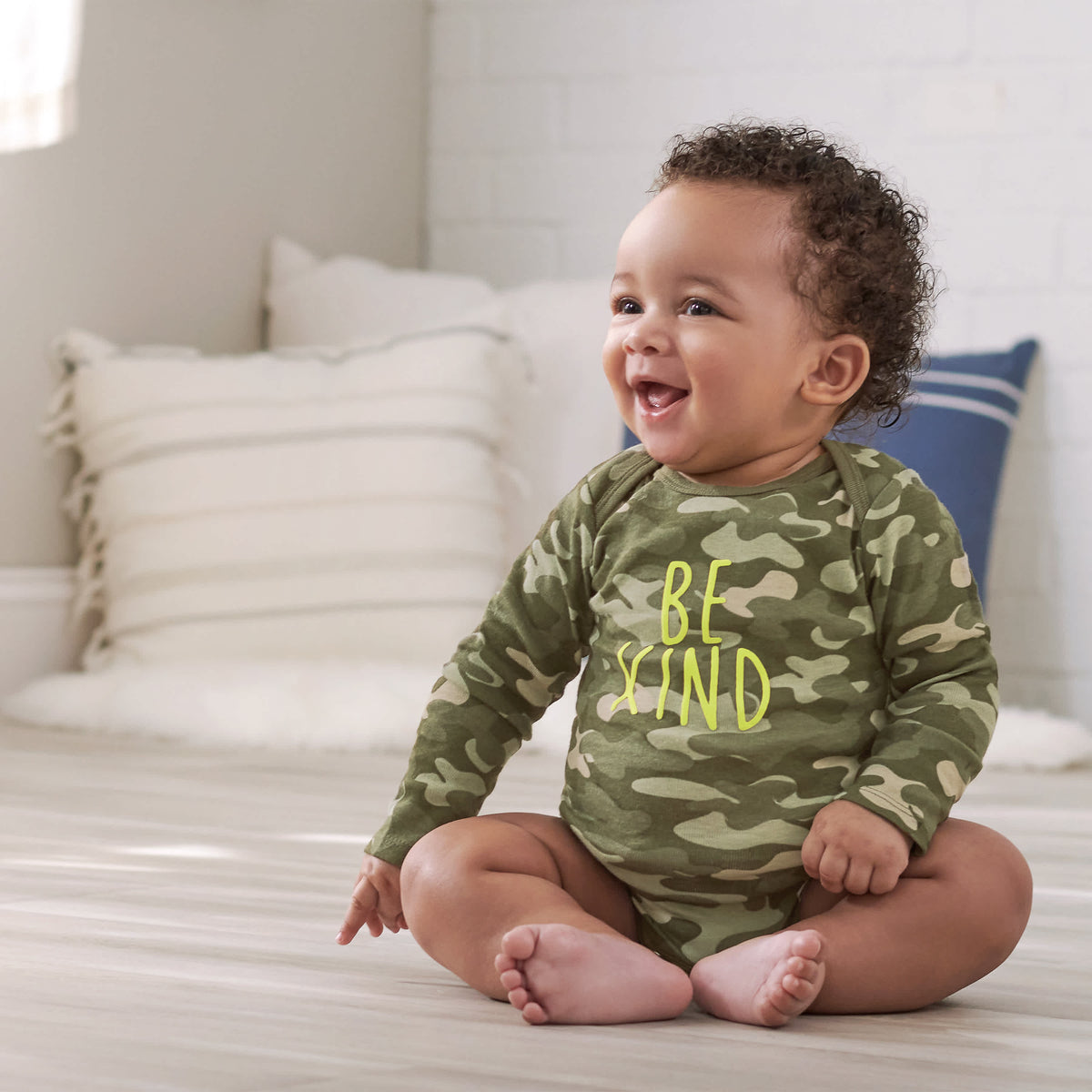 3-Pack Baby Boys Deer Long Sleeve Onesies Bodysuits, view 8