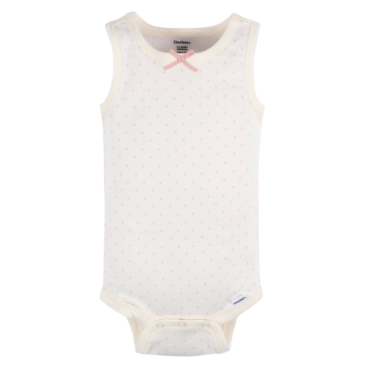 5-Pack Baby Girls Flowers Sleeveless Onesies Bodysuits, view 3