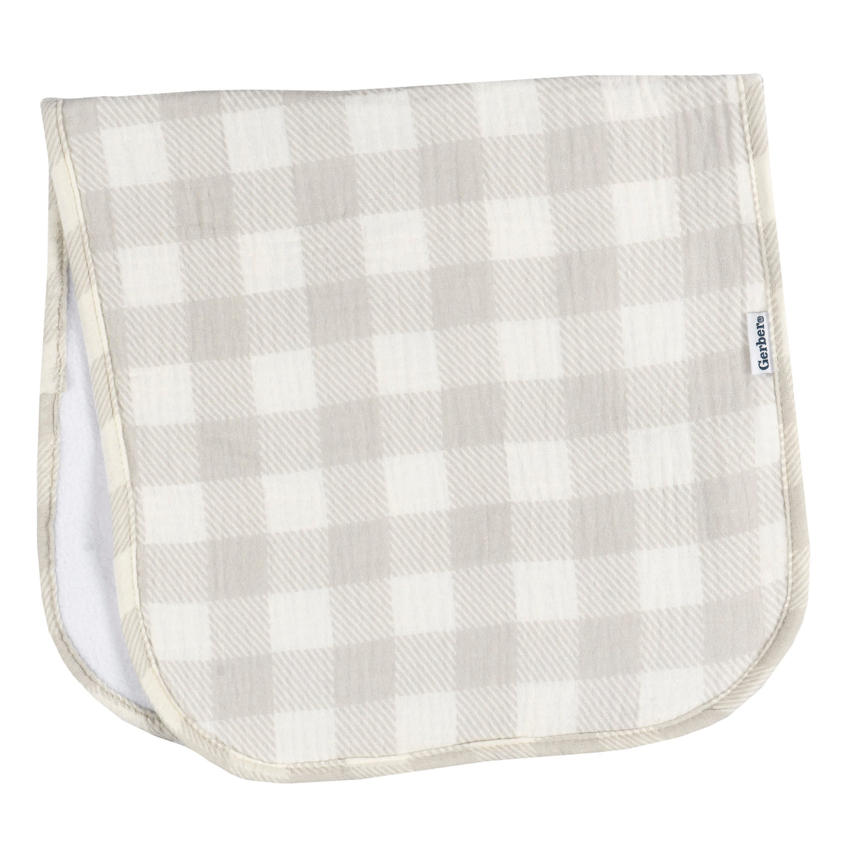 5-Pack Baby Neutral Multi Stars Muslin Burpcloth, view 4