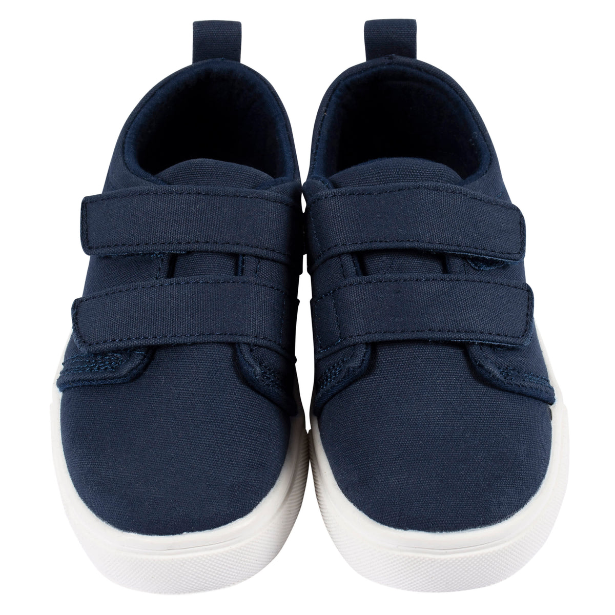 Infant & Toddler Boys Navy Strap Sneaker, view 4