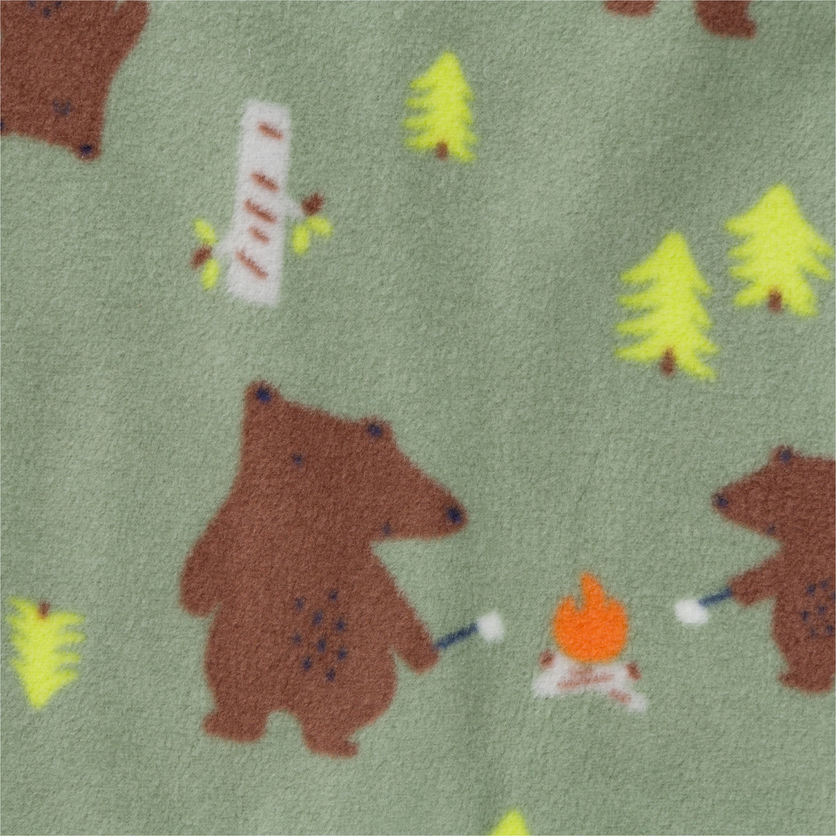 2-Pack Baby & Toddler Boys Bears Fleece Pajamas, view 4