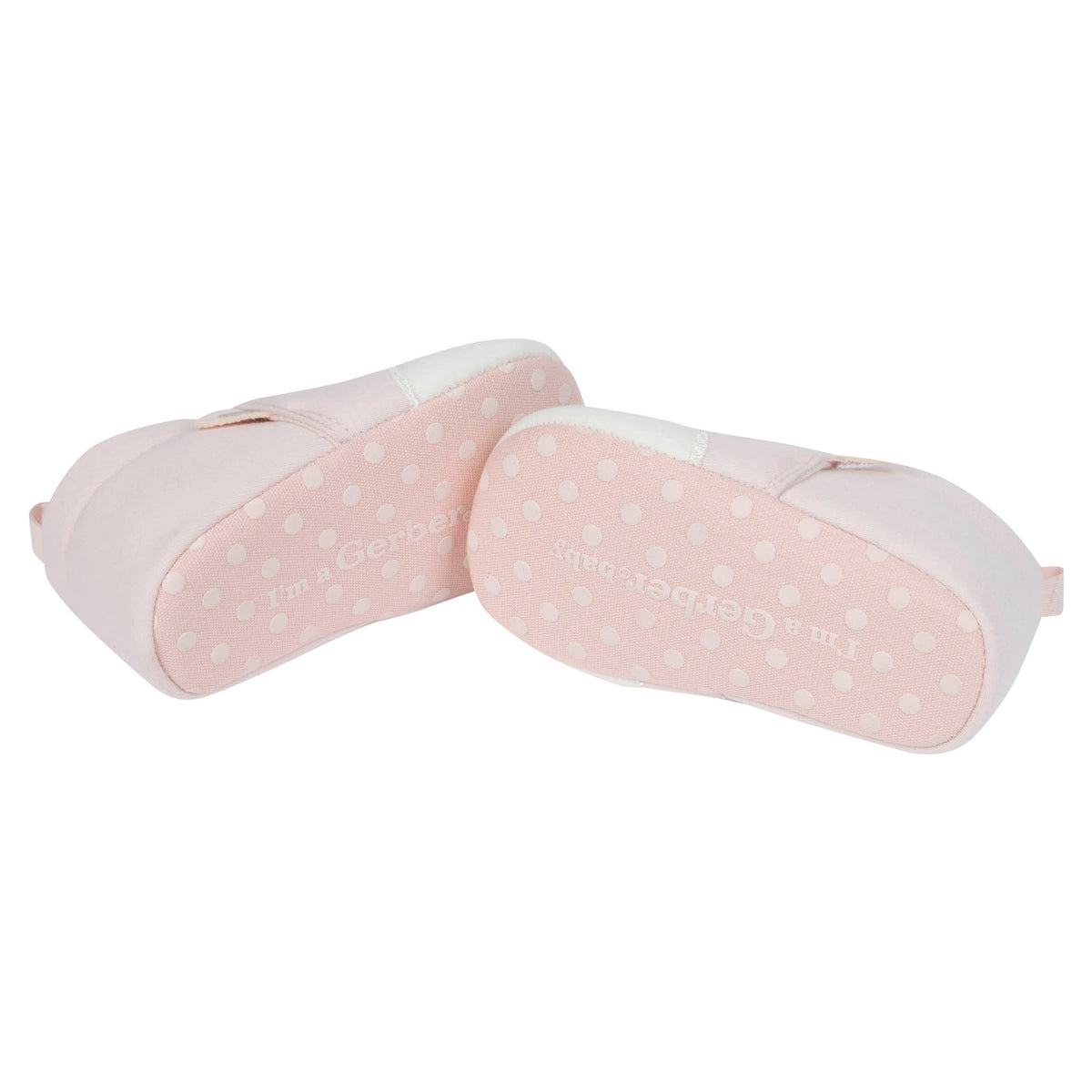 Baby Girls Kitty Jersey Shoes, view 4