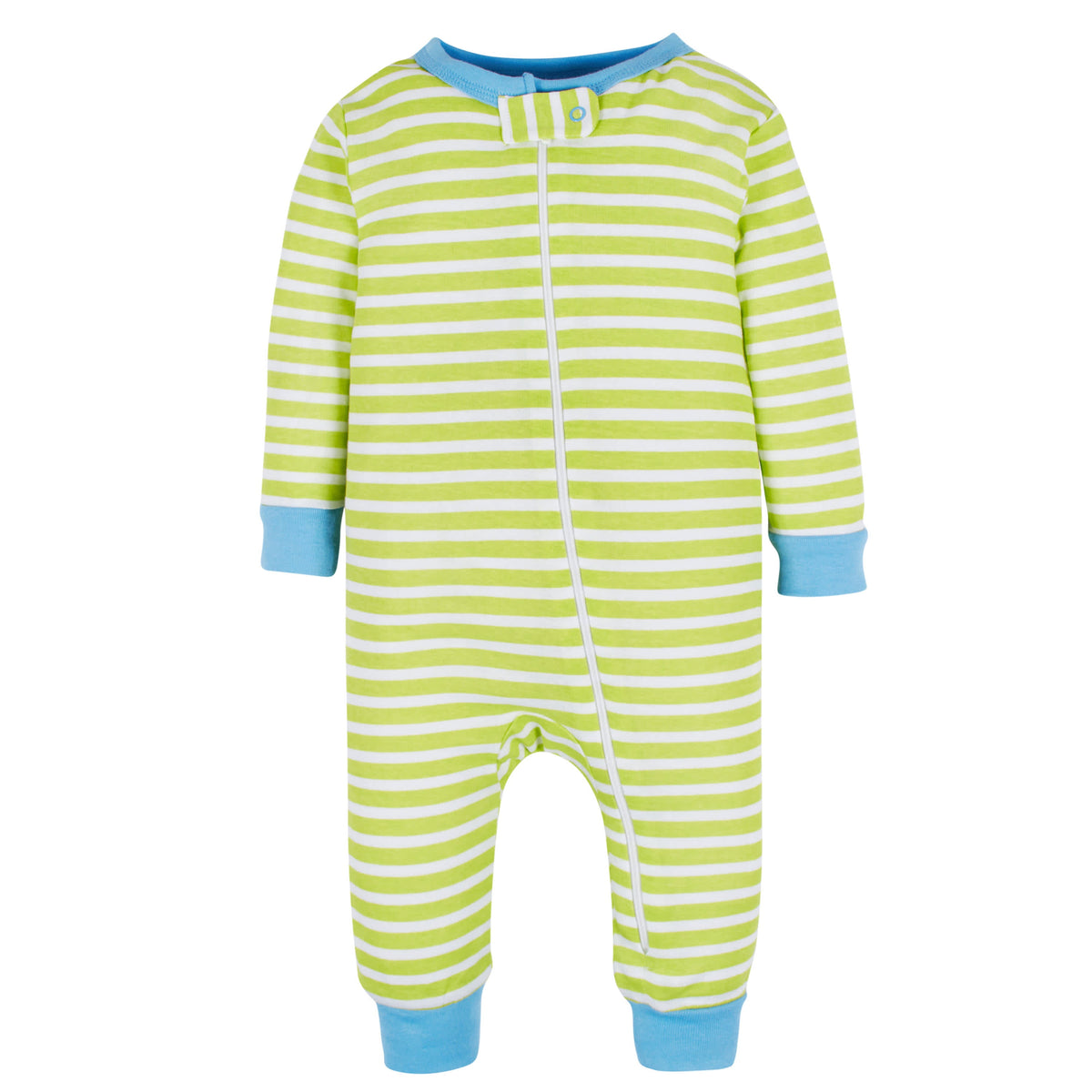 3-Pack Baby & Toddler Boys Stripes & Doggies Snug Fit Footless Pajamas, view 6