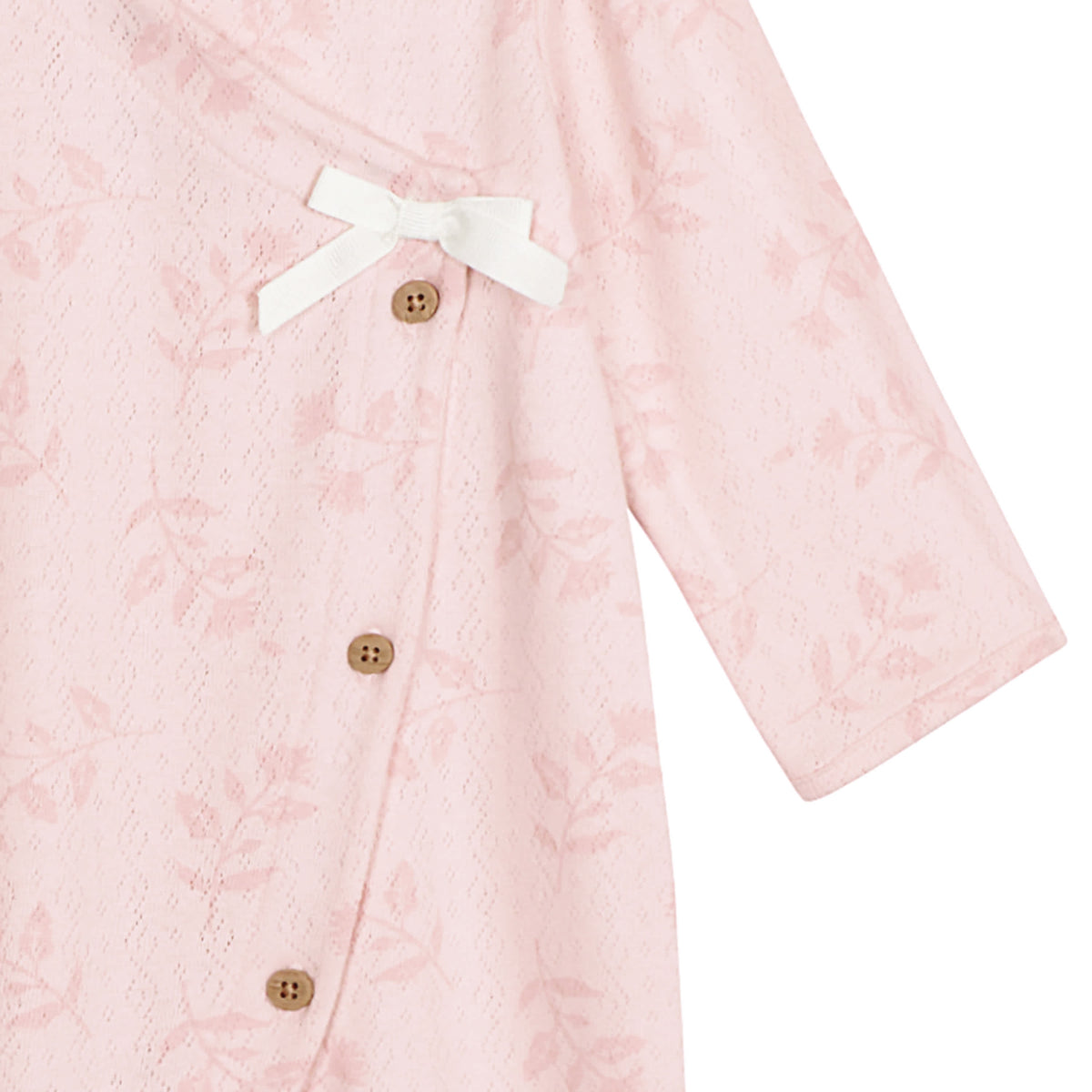 Baby Girls Vintage Floral Sleep 'N Play, view 4