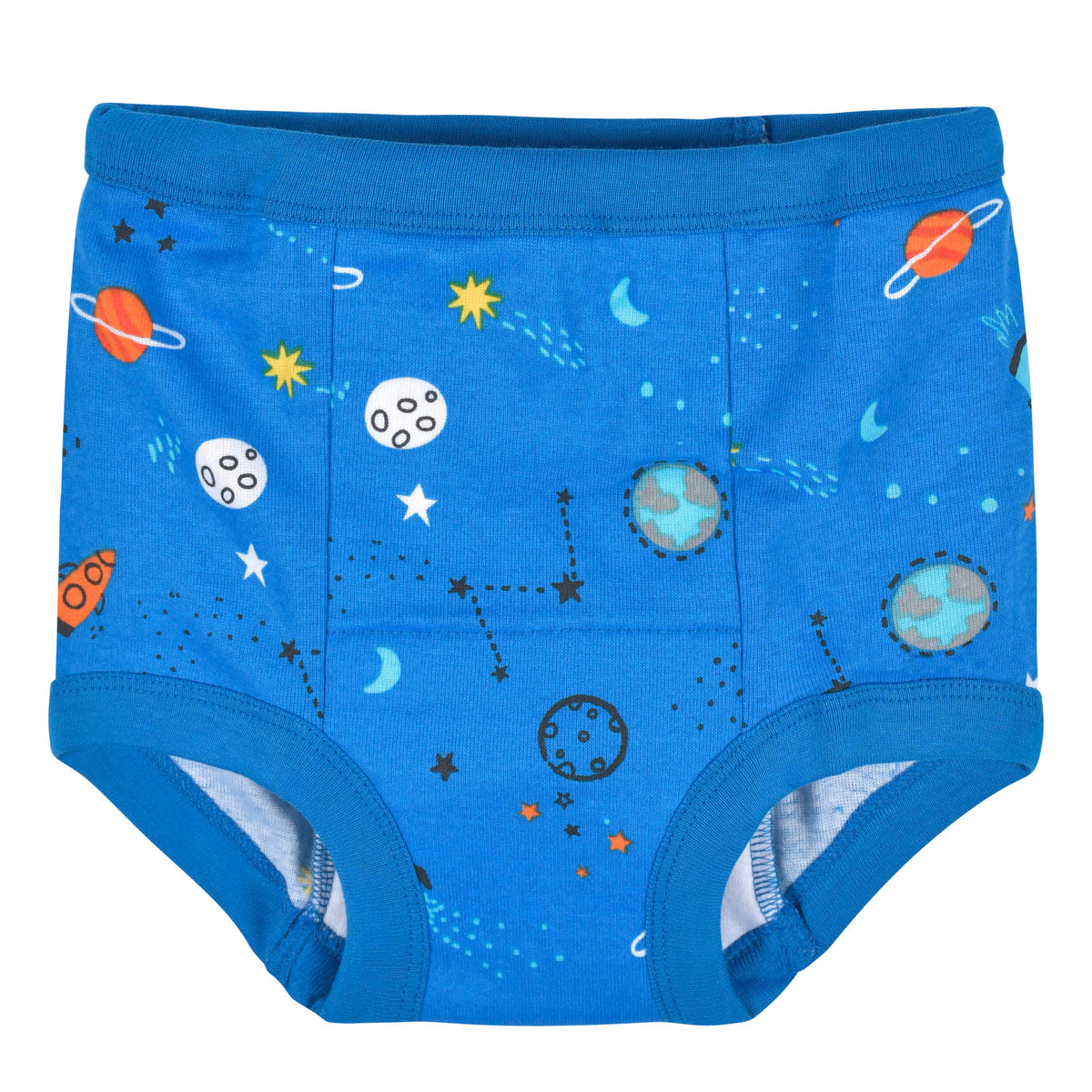 4-Pack Toddler Boys Space Training Pants, view 2