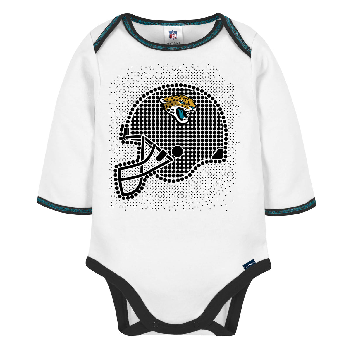 3-Piece Baby Boys Jaguars Bodysuit, Footed Pant, & Cap Set, view 4