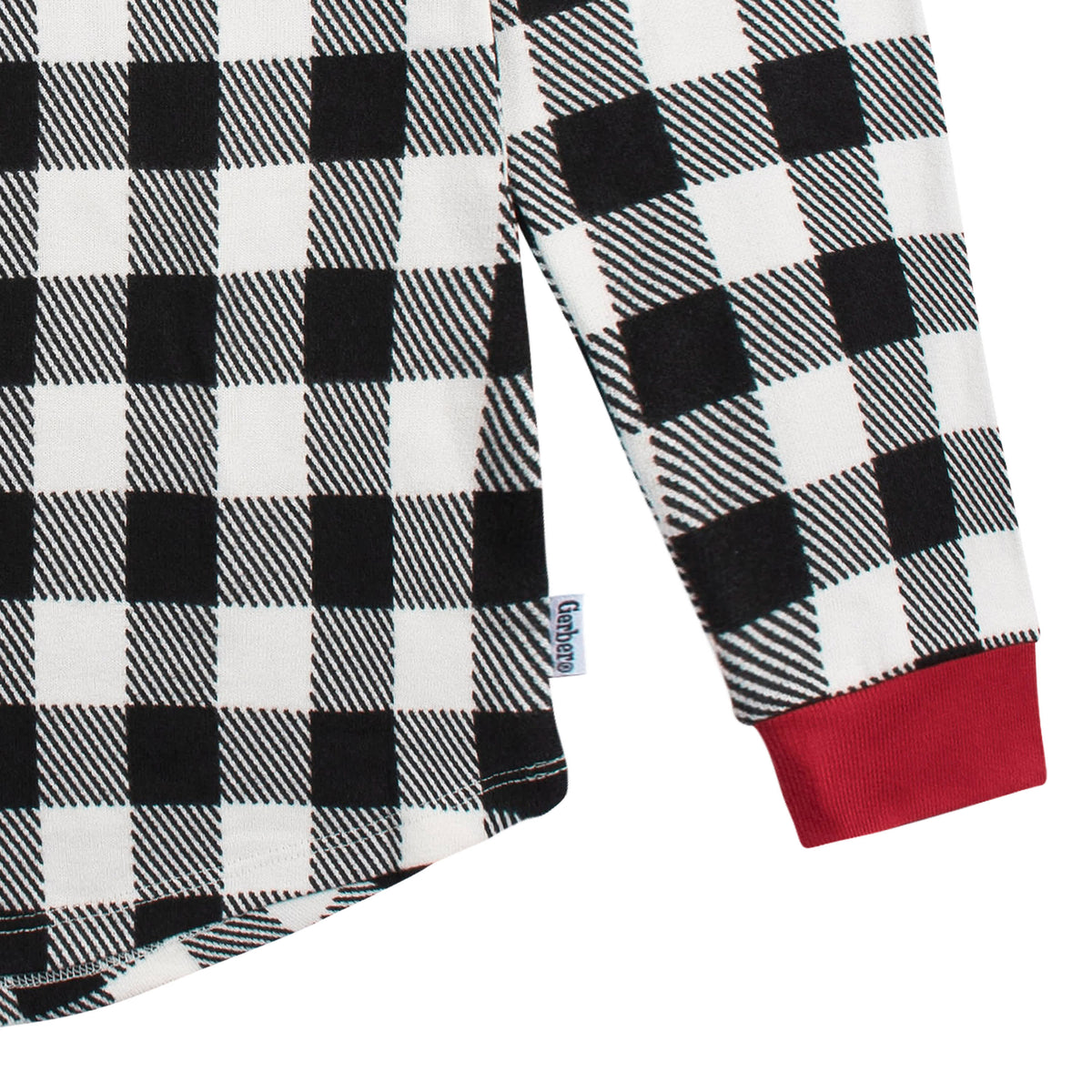 2-Piece Women's Buffalo Plaid Pajama Set, view 5