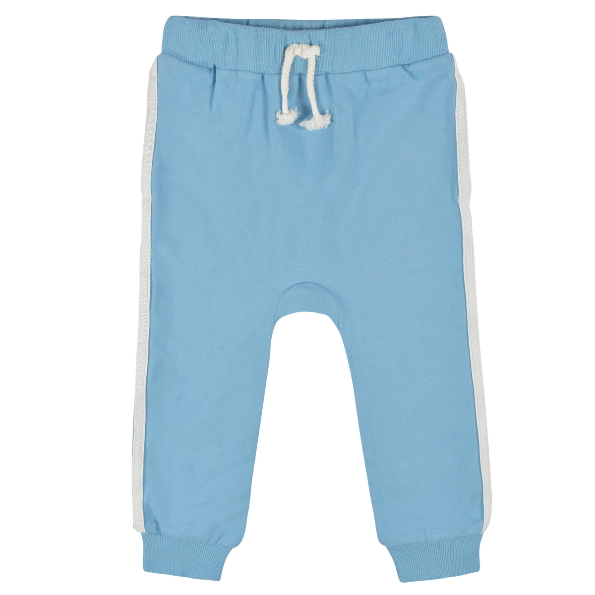 3-Pack Infant & Toddler Boys Dusty Blue & Navy Joggers, view 2