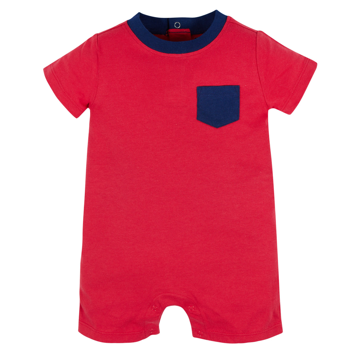 3-Pack Baby Boys Construction Zone Rompers, view 6