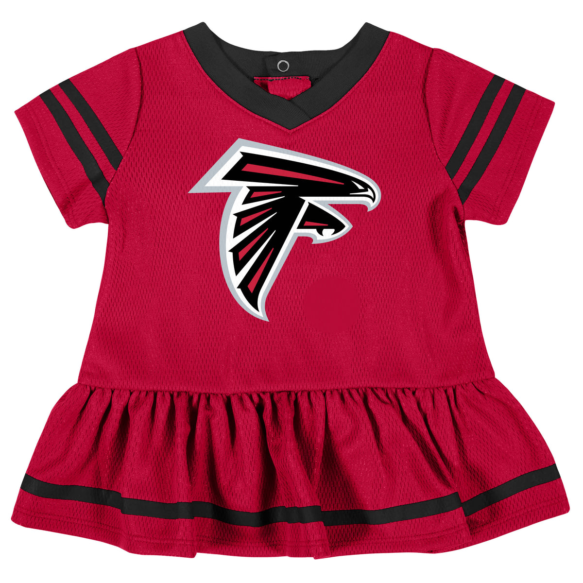 2-Piece Baby Girls Falcons Dress & Diaper Cover Set, view 3