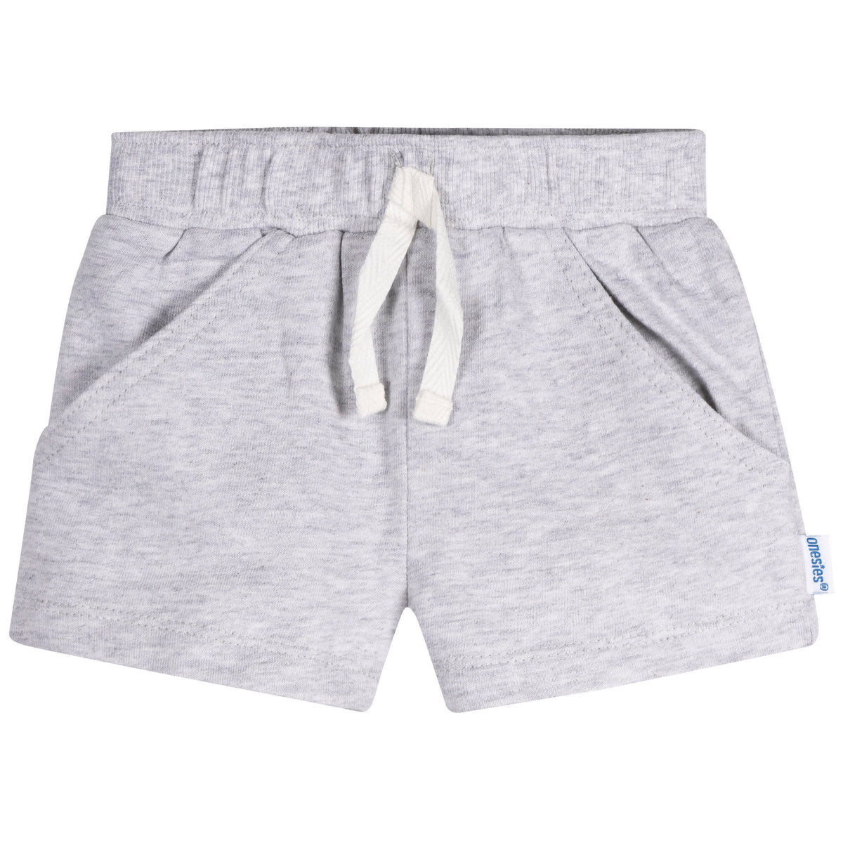 3-Pack Baby Neutral Smiley Faces Shorts, view 4