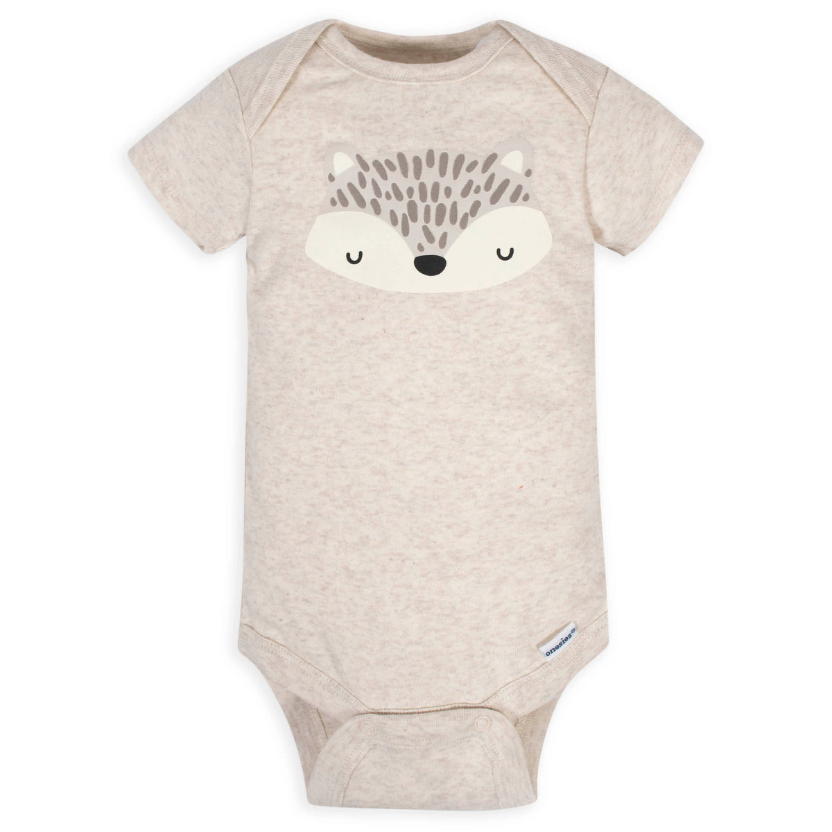 3-Pack Baby Boys Fox Short Sleeve Onesies Bodysuits, view 2
