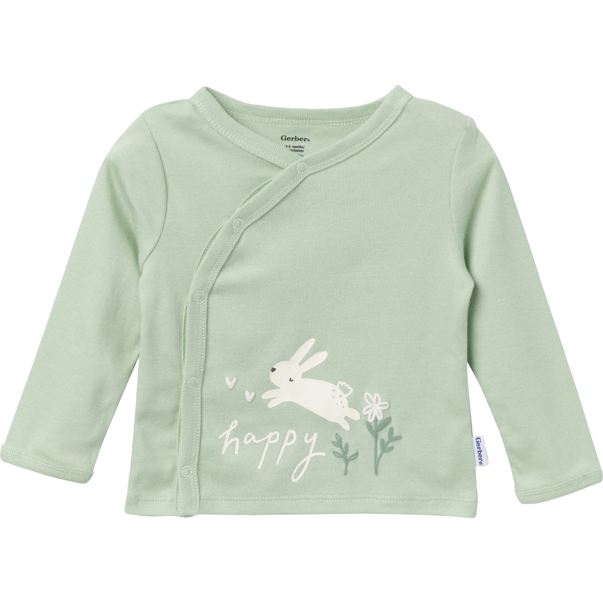 3-Piece Baby Girls Happy Bunny Take Me Home Set, view 3