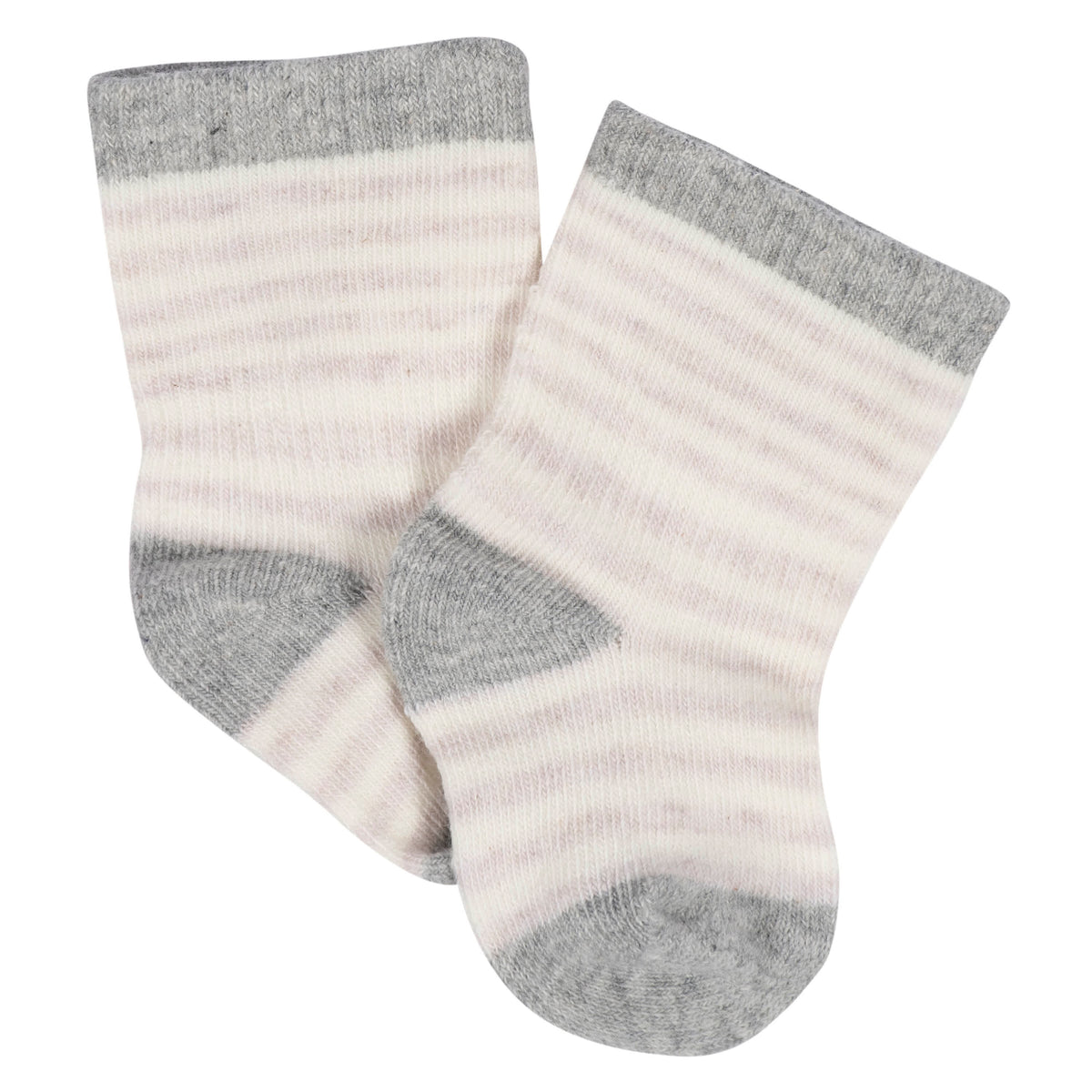 8-Pack Baby Neutral Southwest Jersey Wiggle Proof Socks, view 8