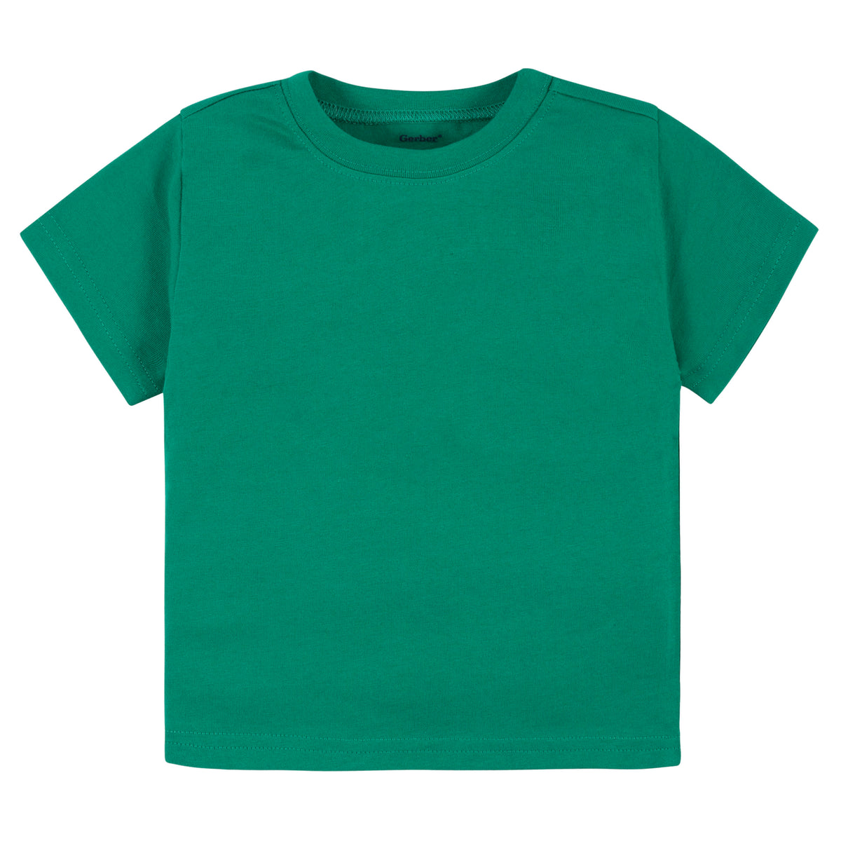 5-Pack Kelly Green Short Sleeve Premium Tees, view 3