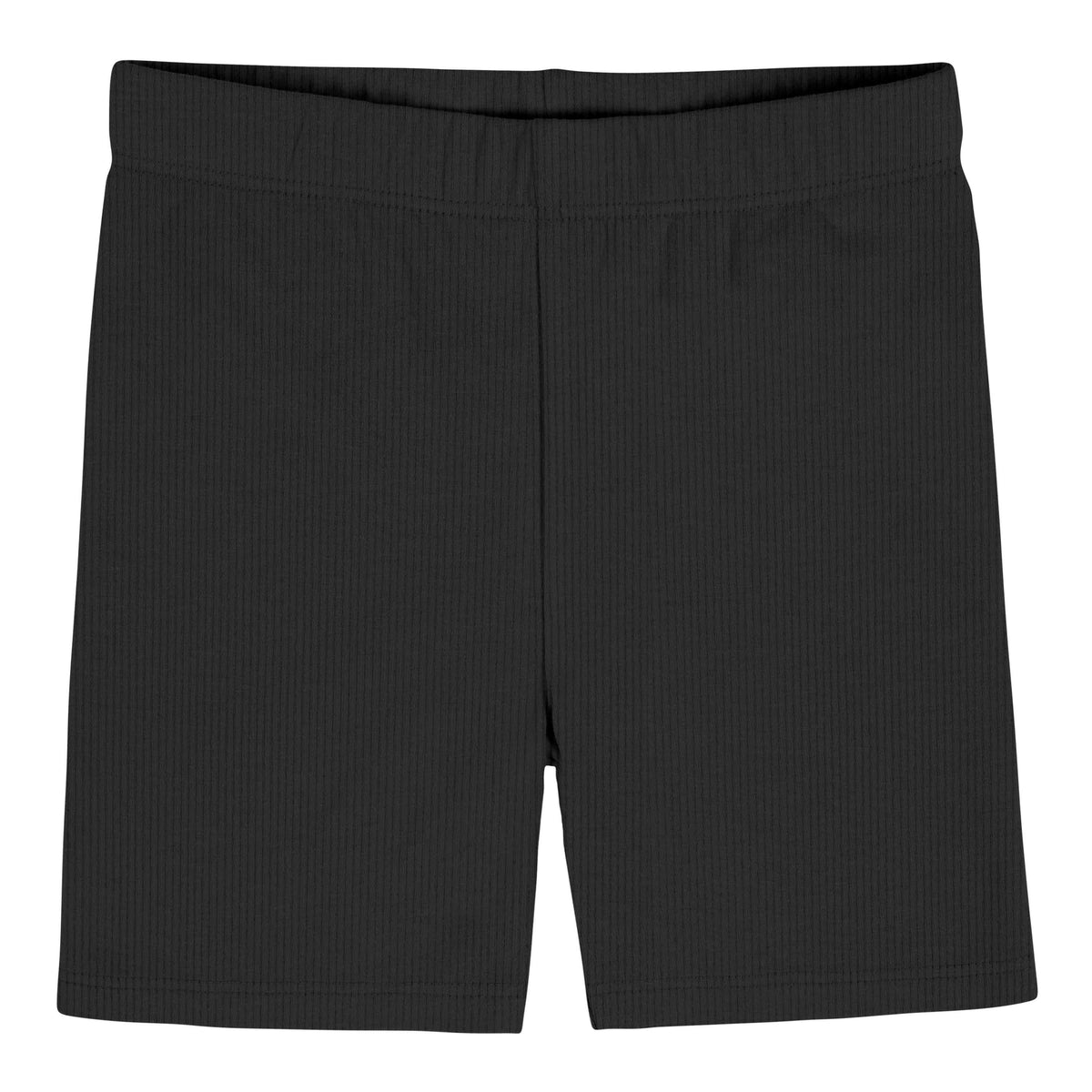 3-Pack Toddler Girls Grey/Pink/Black Bike Short, view 2