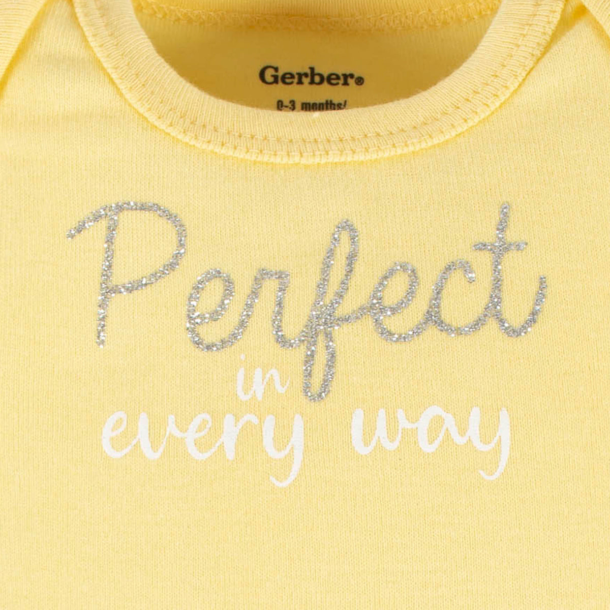 3-Piece Baby Girls Purrfectly Wild Short Sleeve Onesies Bodysuits & Pants Set, view 6