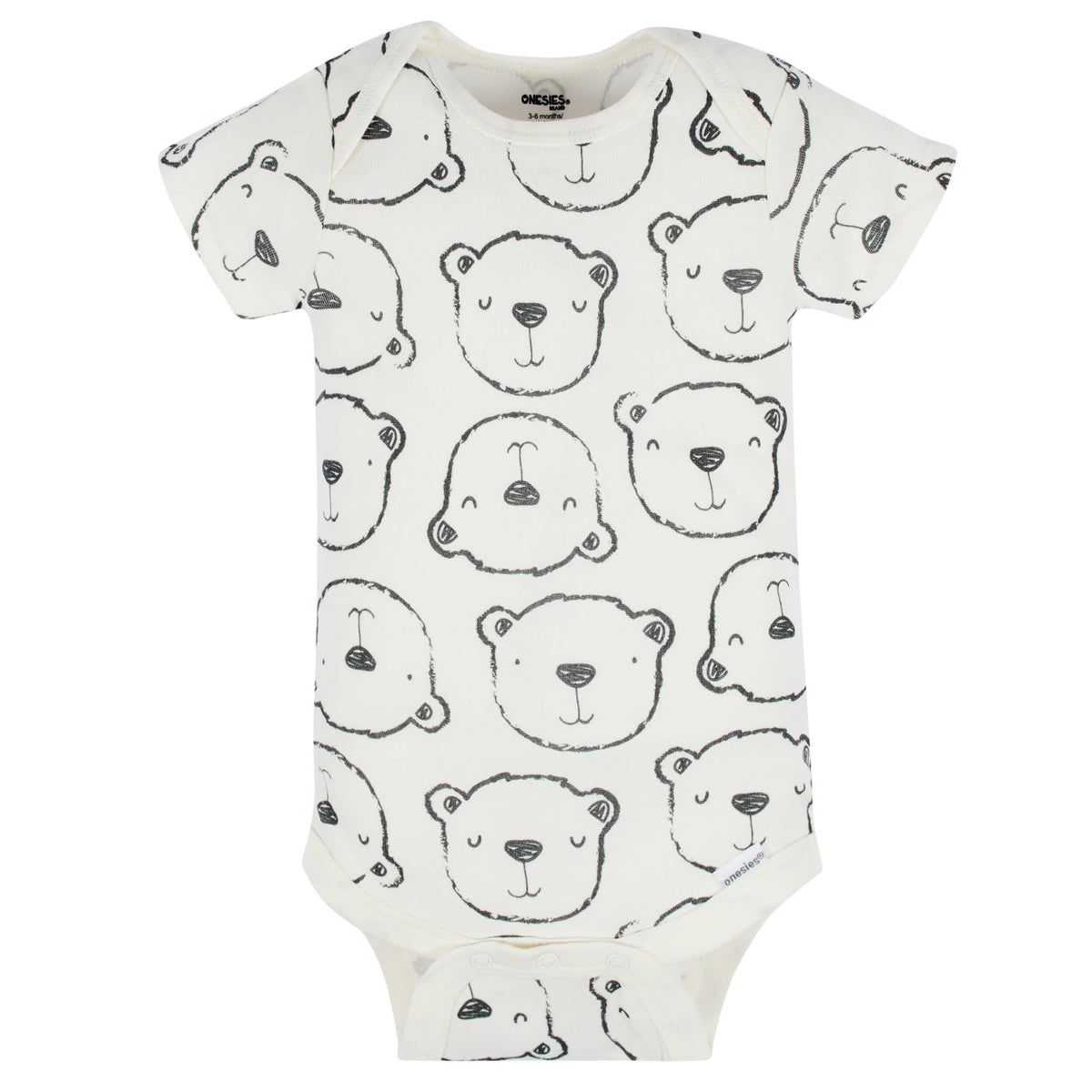 8-Pack Baby Boys Unbearably Cute Short Sleeve Onesies Bodysuits, view 5