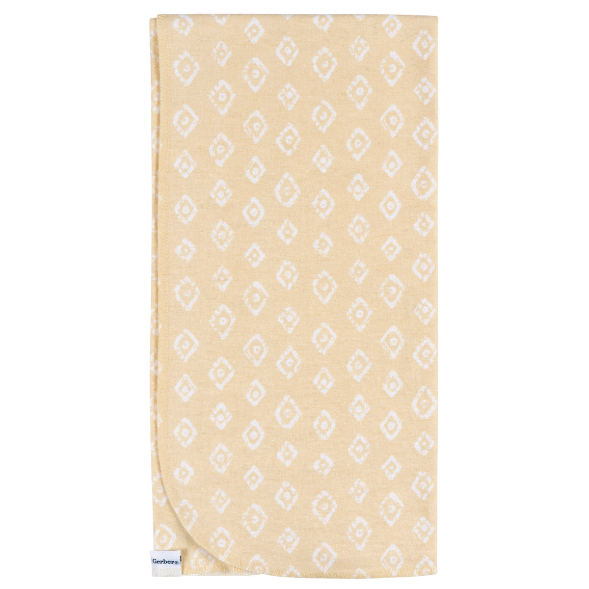 4-Pack Baby Neutral Animal Geo Flannel Blankets, view 3