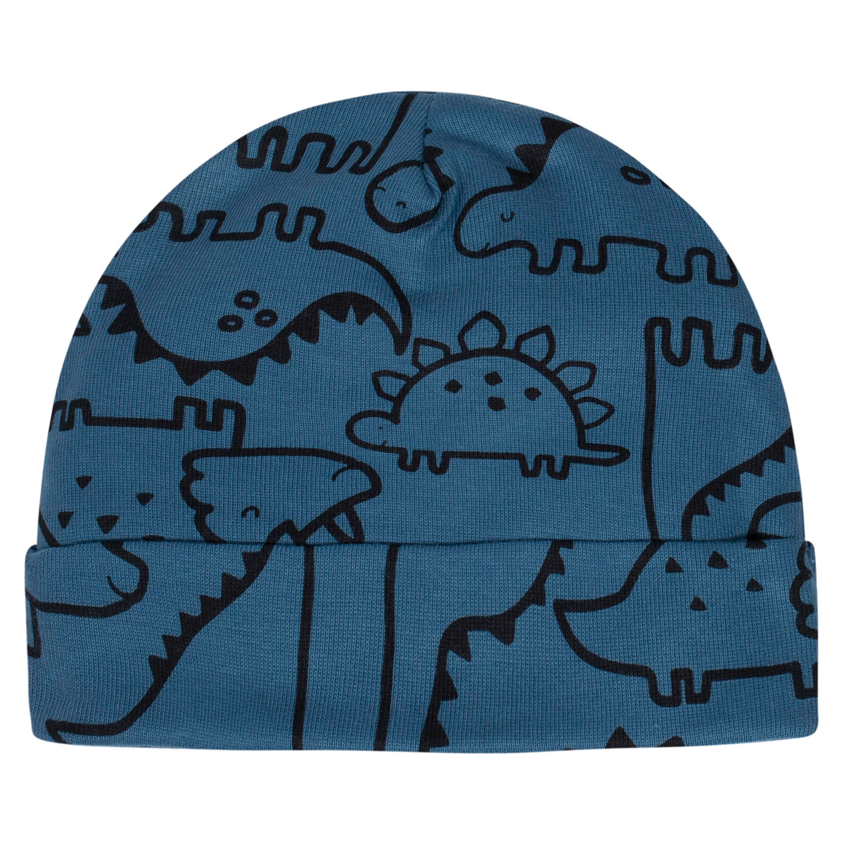 2-Pack Baby Boys Dinosaur Caps, view 2