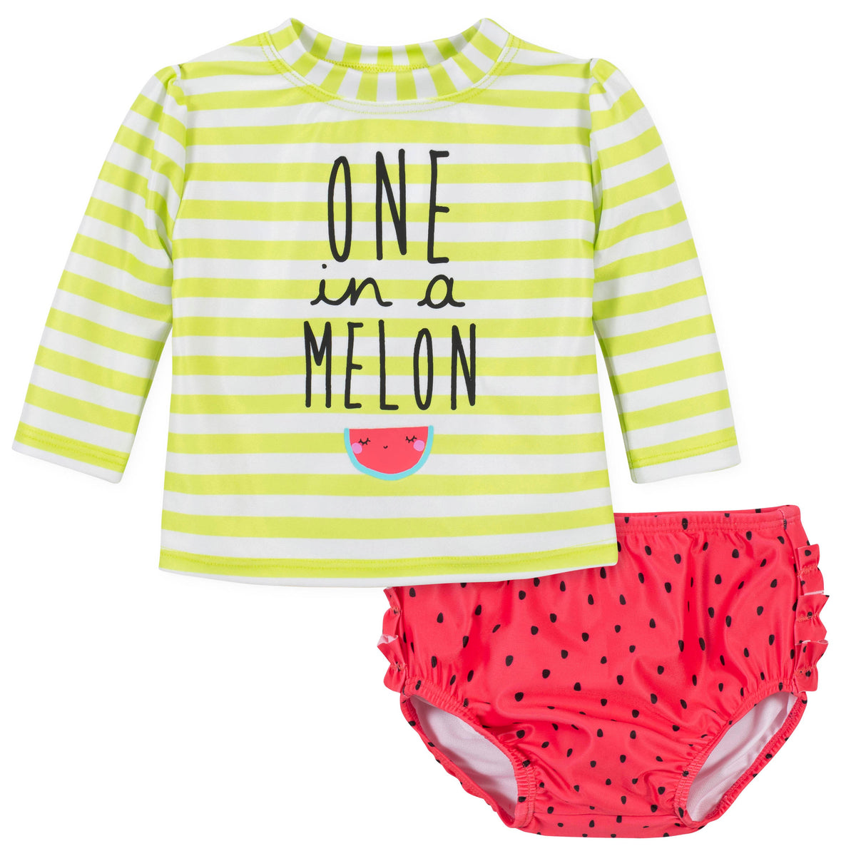 2-Piece Girls Watermelon Swim Set