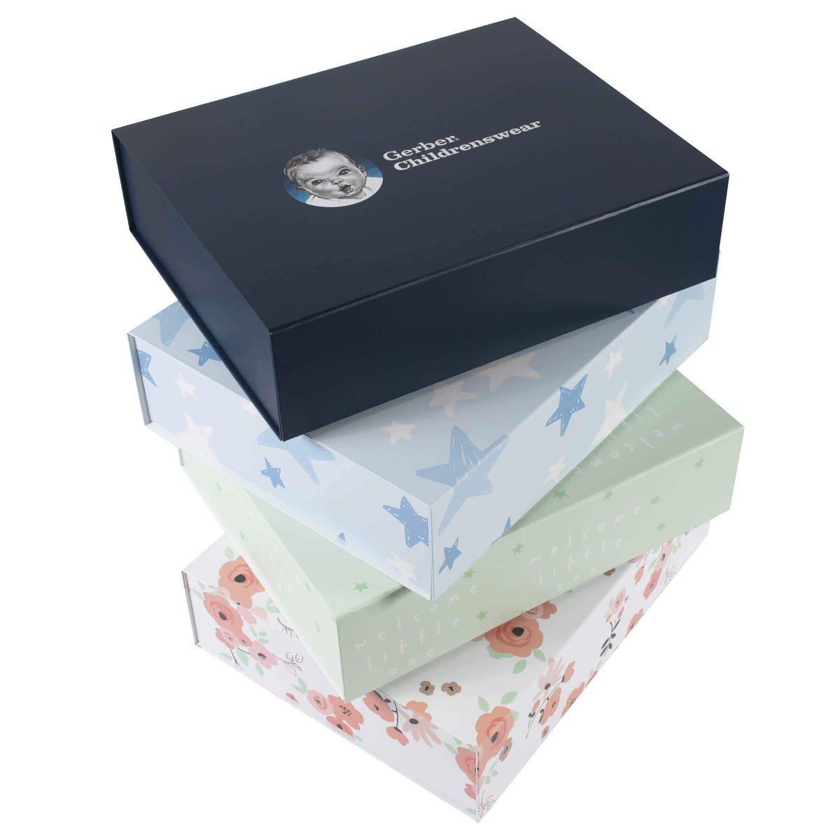 White Floral Deluxe Gift Box, view 4