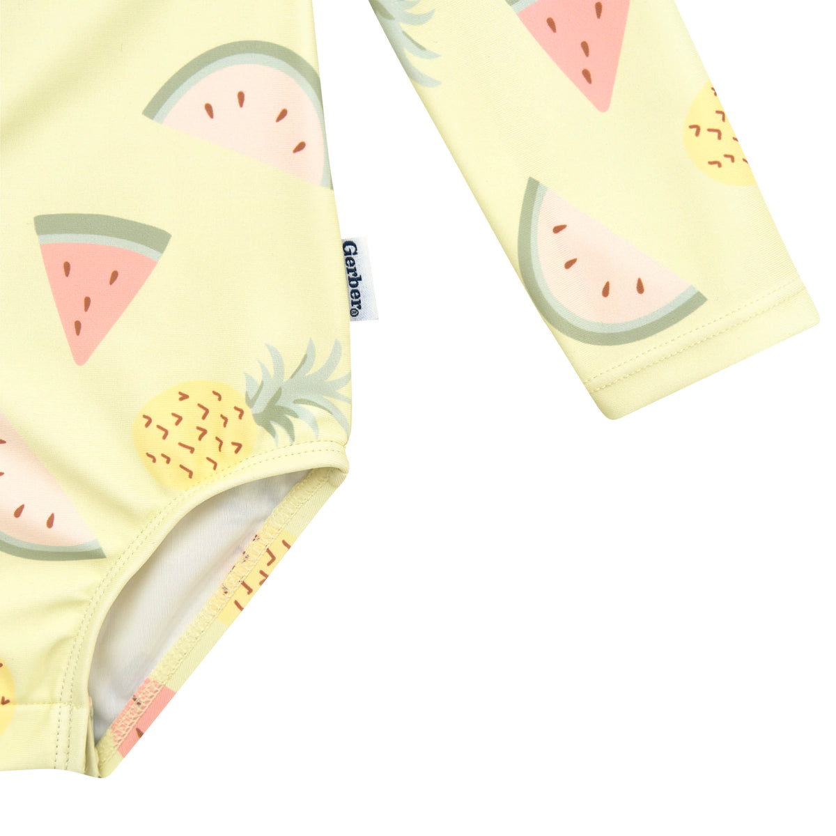 Baby Girls Fruit Rashguard, view 8