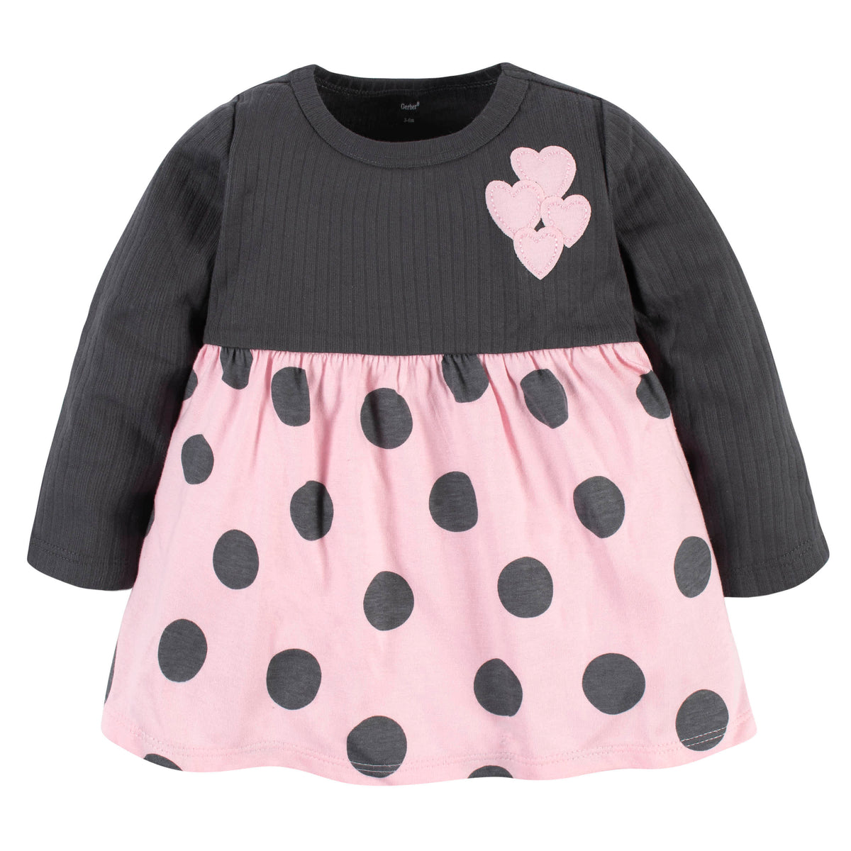 2-Piece Baby & Toddler Girls Dots Dress & Legging Set, view 2
