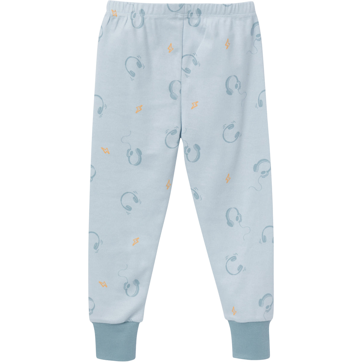 2-Piece Infant & Toddler Boys Music Long Sleeve Pajama Set, view 3