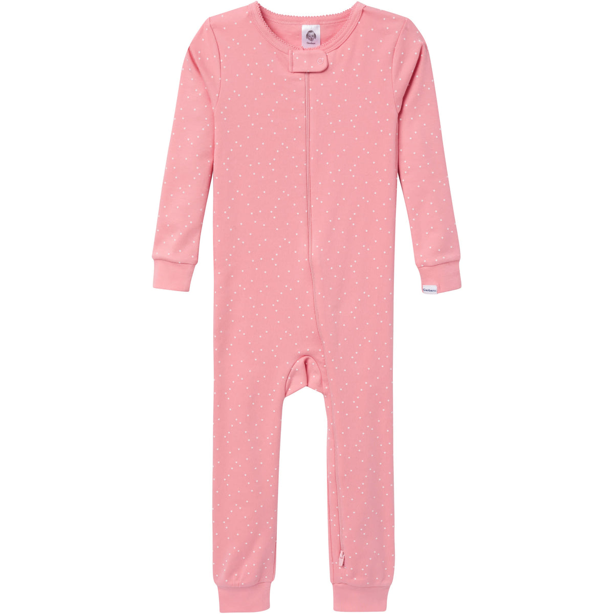 3-Pack Baby & Toddler Girls Ditsy Floral Snug-Fitting Footless Pajamas, view 5