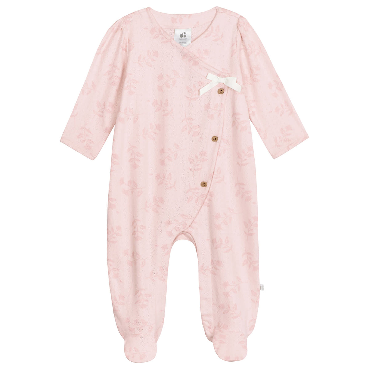 Baby Girls Vintage Floral Sleep 'N Play