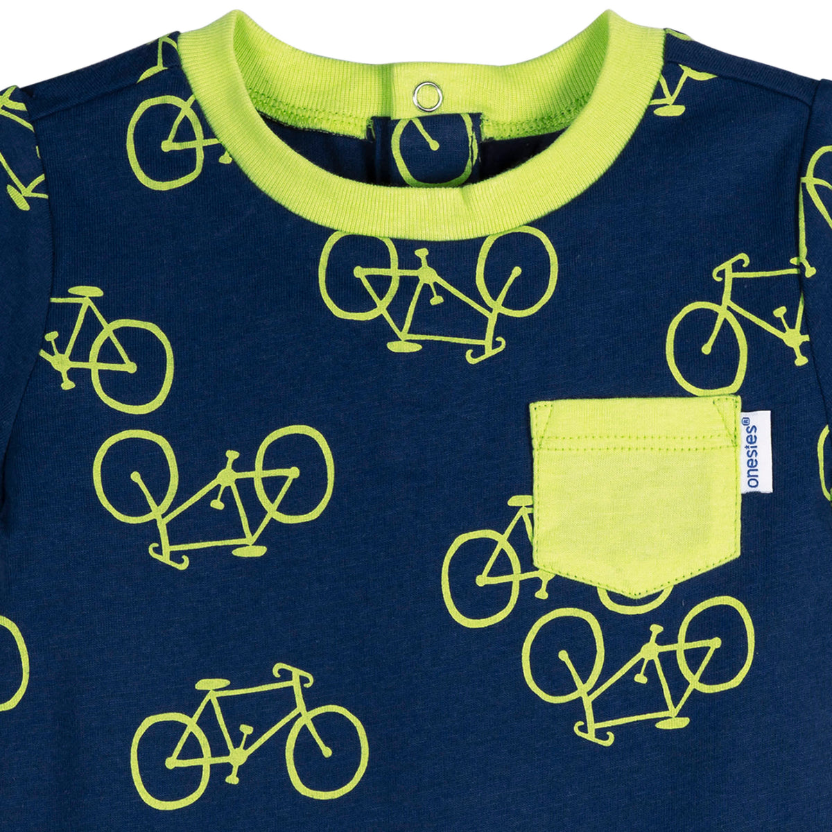 3-Pack Baby Boys Fun Rompers, view 7