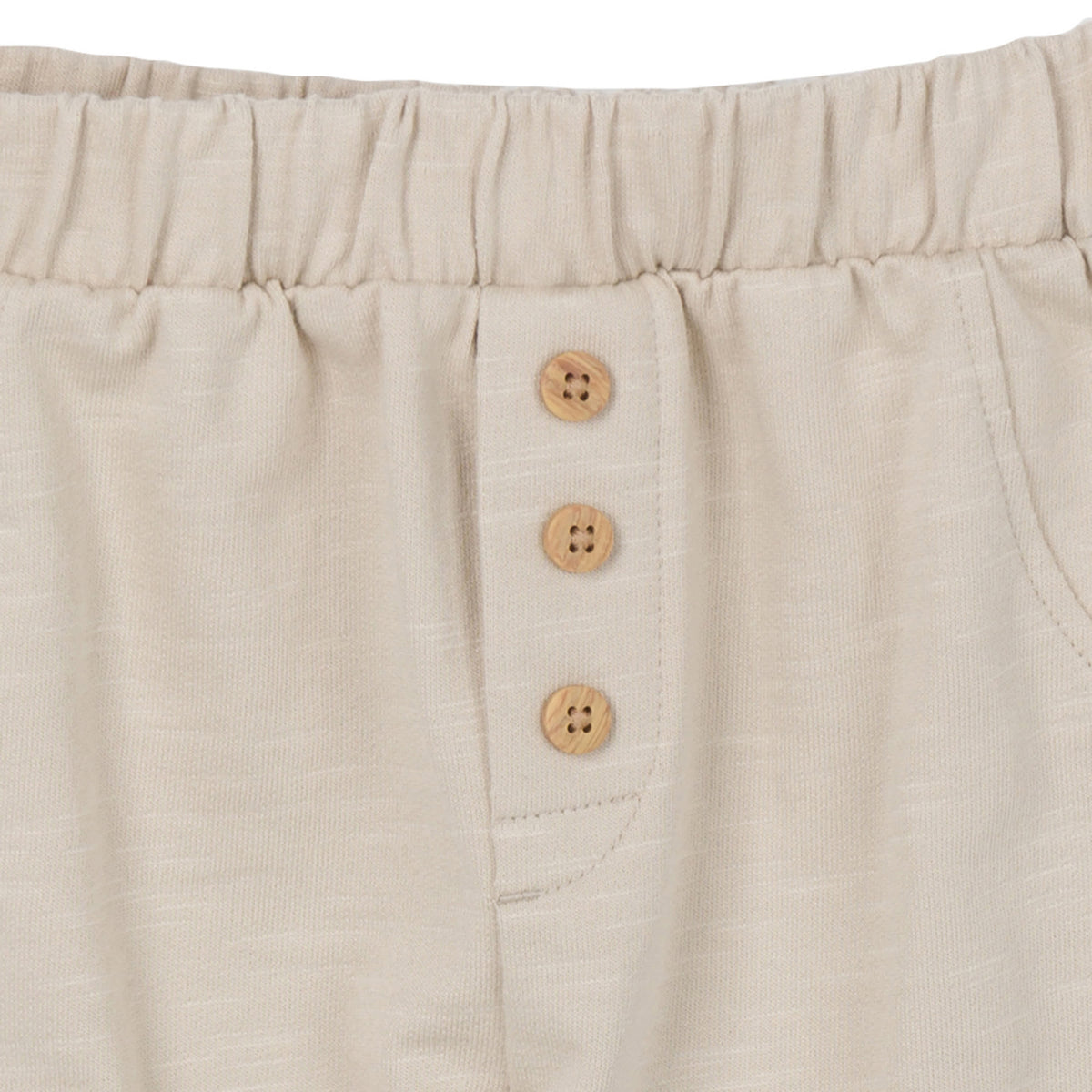 3-Piece Toddler Boys Beige Top, Hooded Top and Jogger, view 7