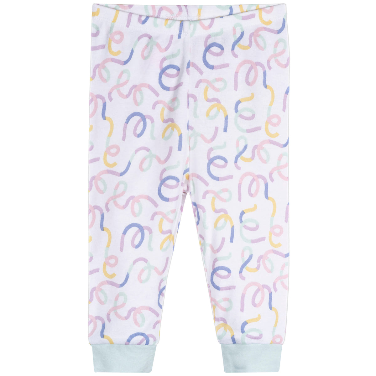 4-Piece Baby Girls Naps Pajamas Sets, view 5