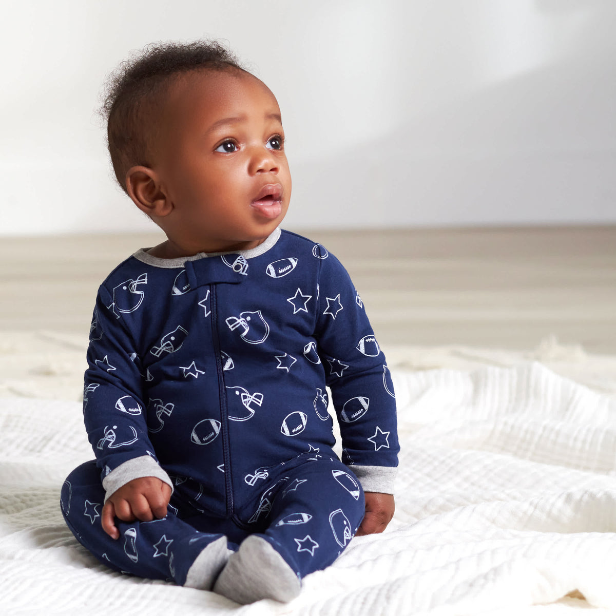 4-Pack Baby Boys All Star Sleep 'N Plays, view 2