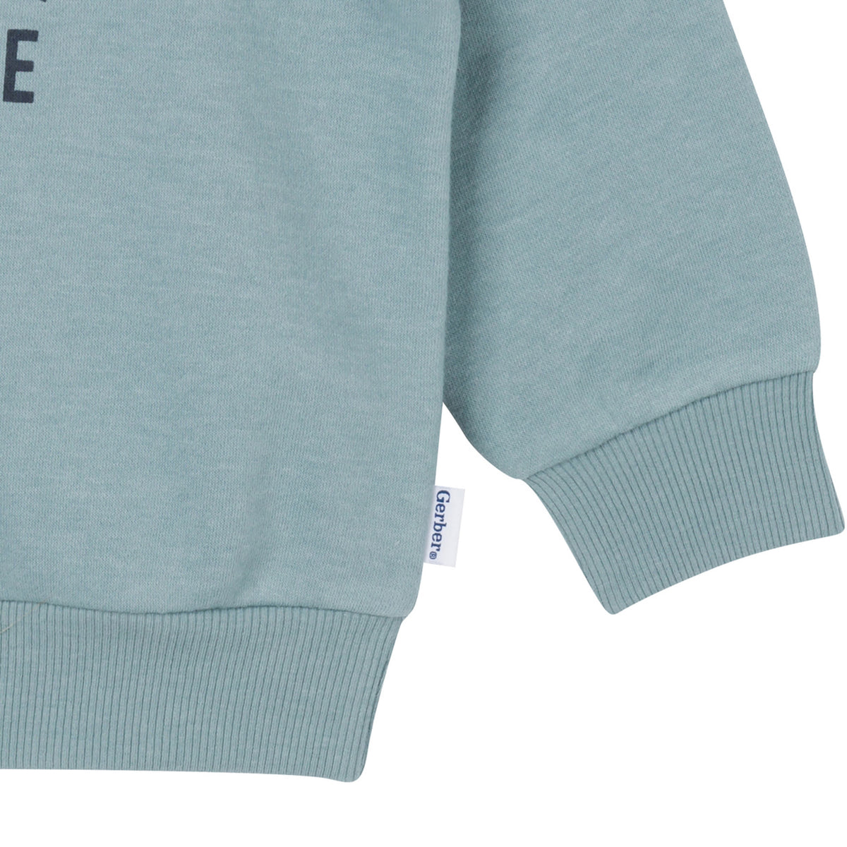 2-Piece Baby & Toddler Boys Medium Blue Fleece Set, view 4
