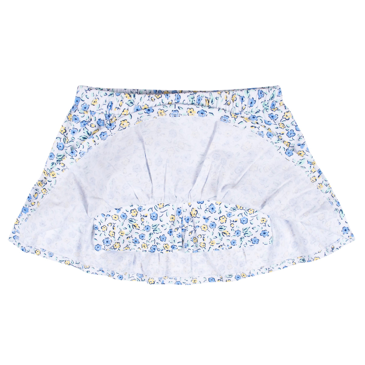 2-Pack Infant & Toddler Girls Blue Floral Skorts, view 3