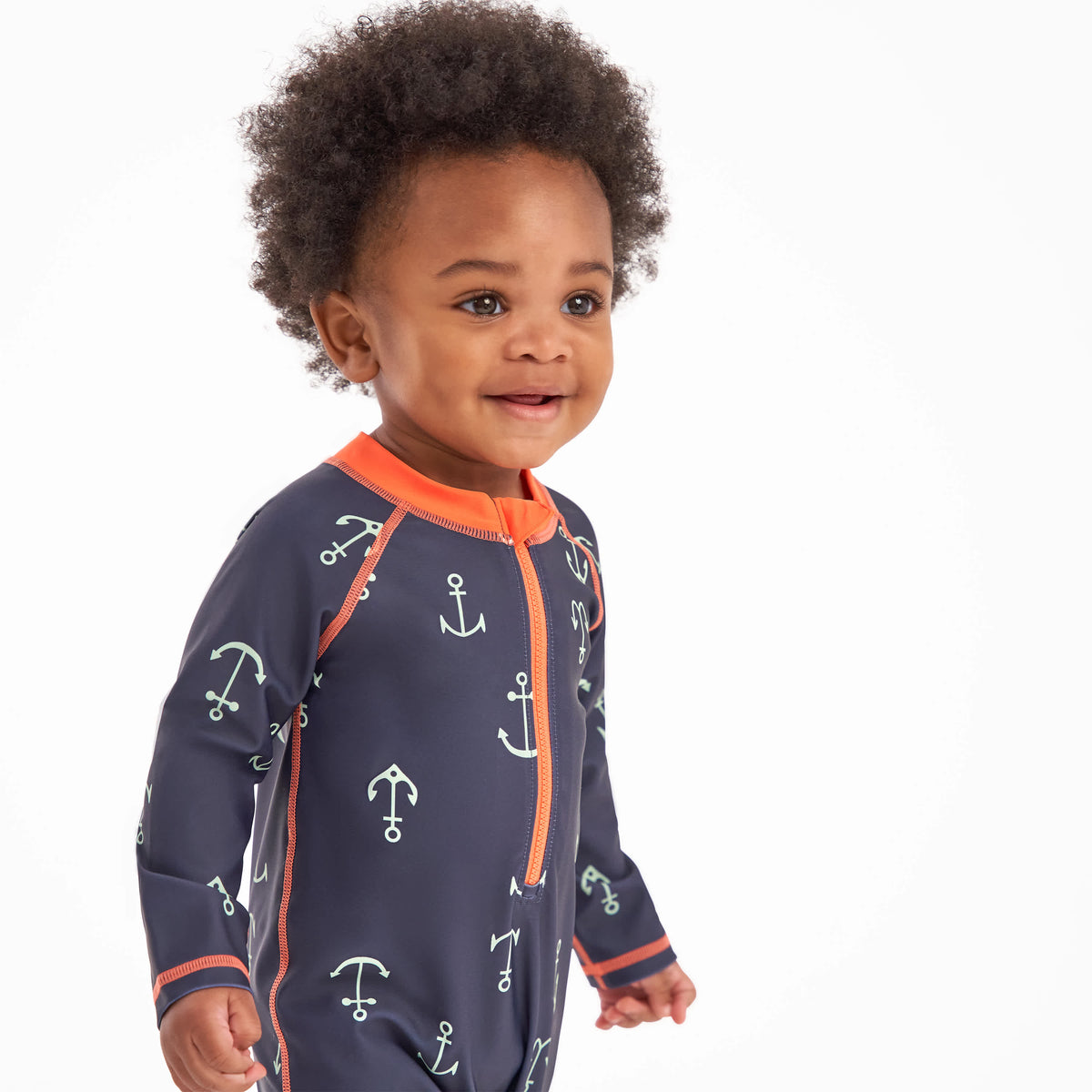 Baby Boys Anchor Rashguard, view 6