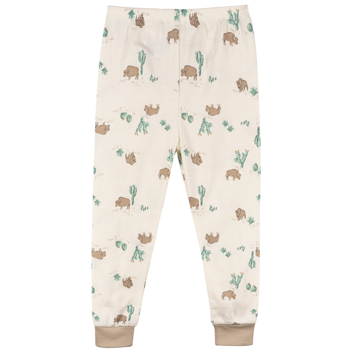 4-Piece Infant & Toddler Boys Buffalo Pajamas Set, view 5