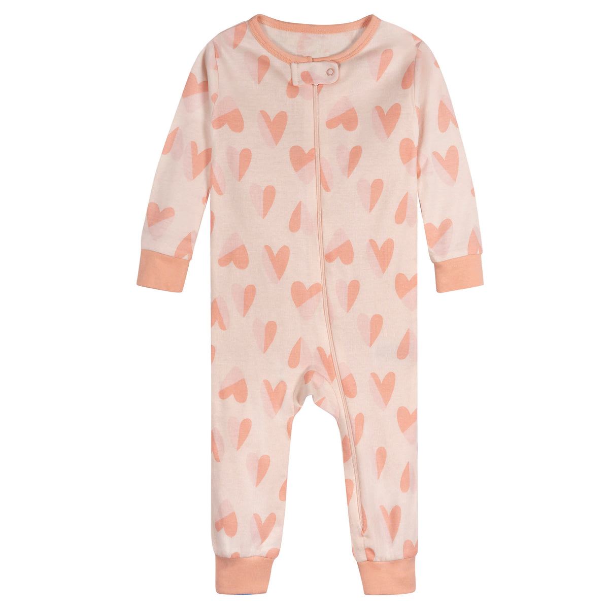 3-Pack Baby Girls Lemons Footless Pajamas, view 2