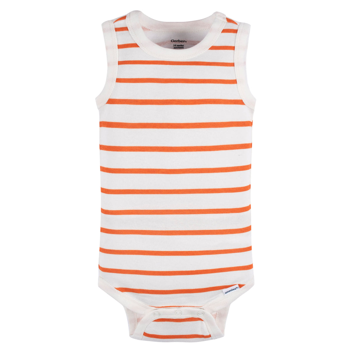 5-Pack Baby Boys Green Stars Sleeveless Onesies Bodysuits, view 2