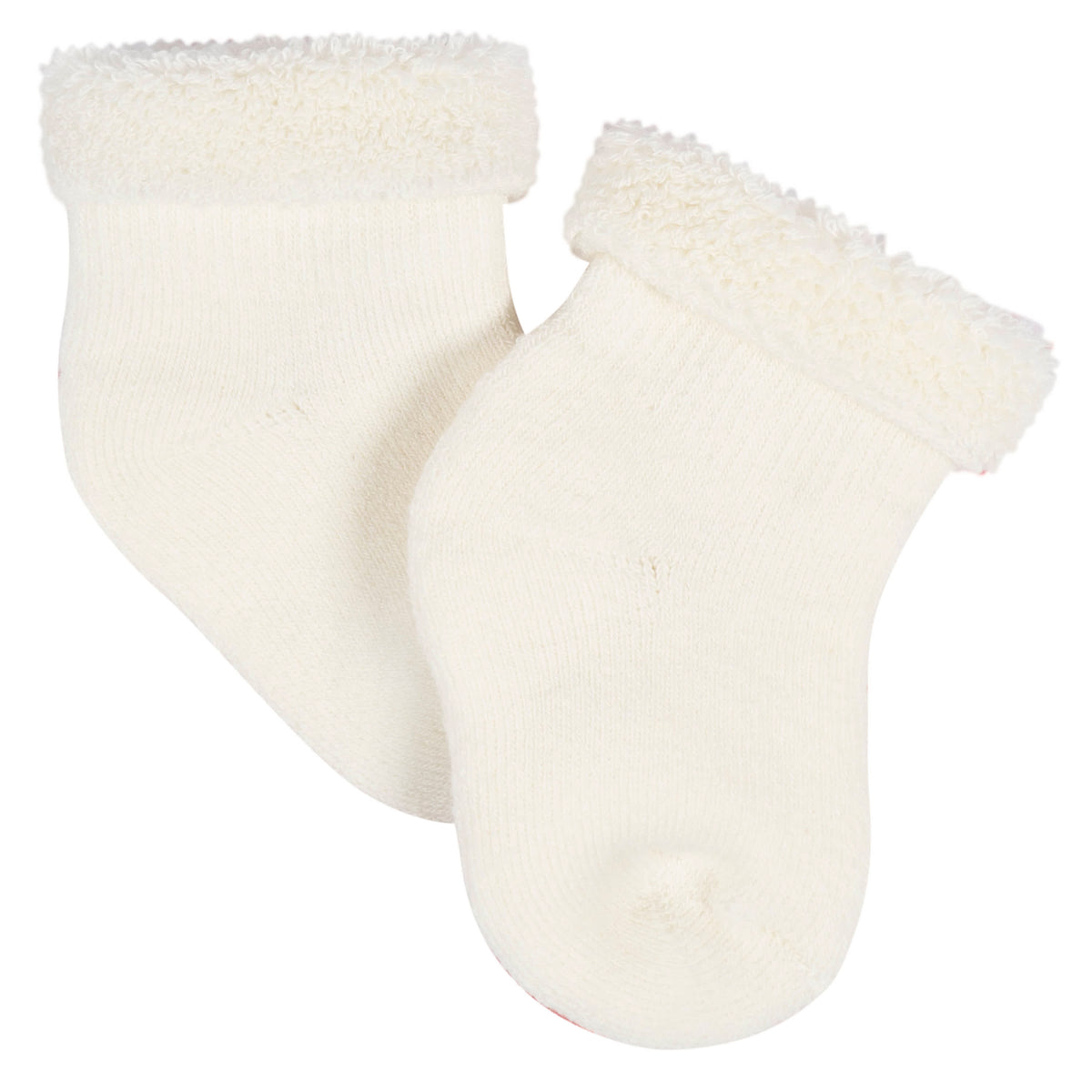 12-Pack Baby Neutral Southwest Terry Wiggle Proof Socks, view 8