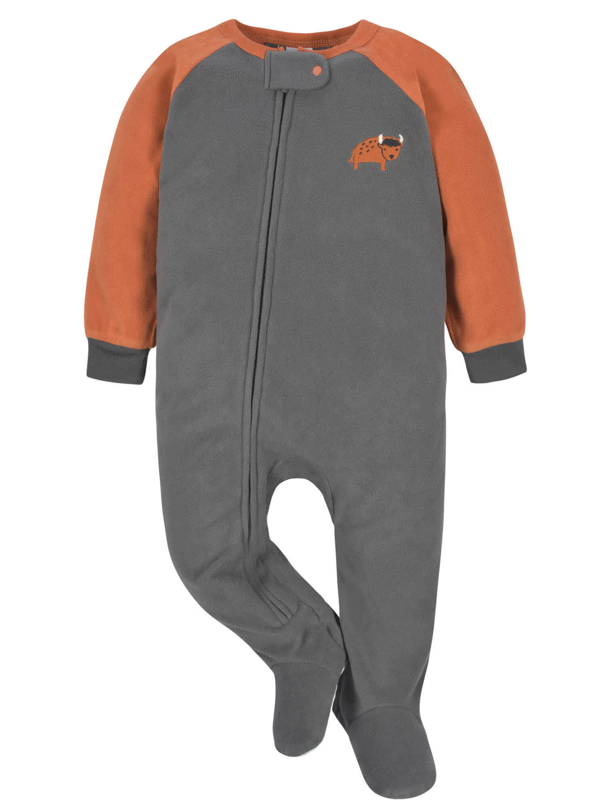 4-Pack Baby & Toddler Boys Buffalo & Bears Fleece Pajamas, view 7