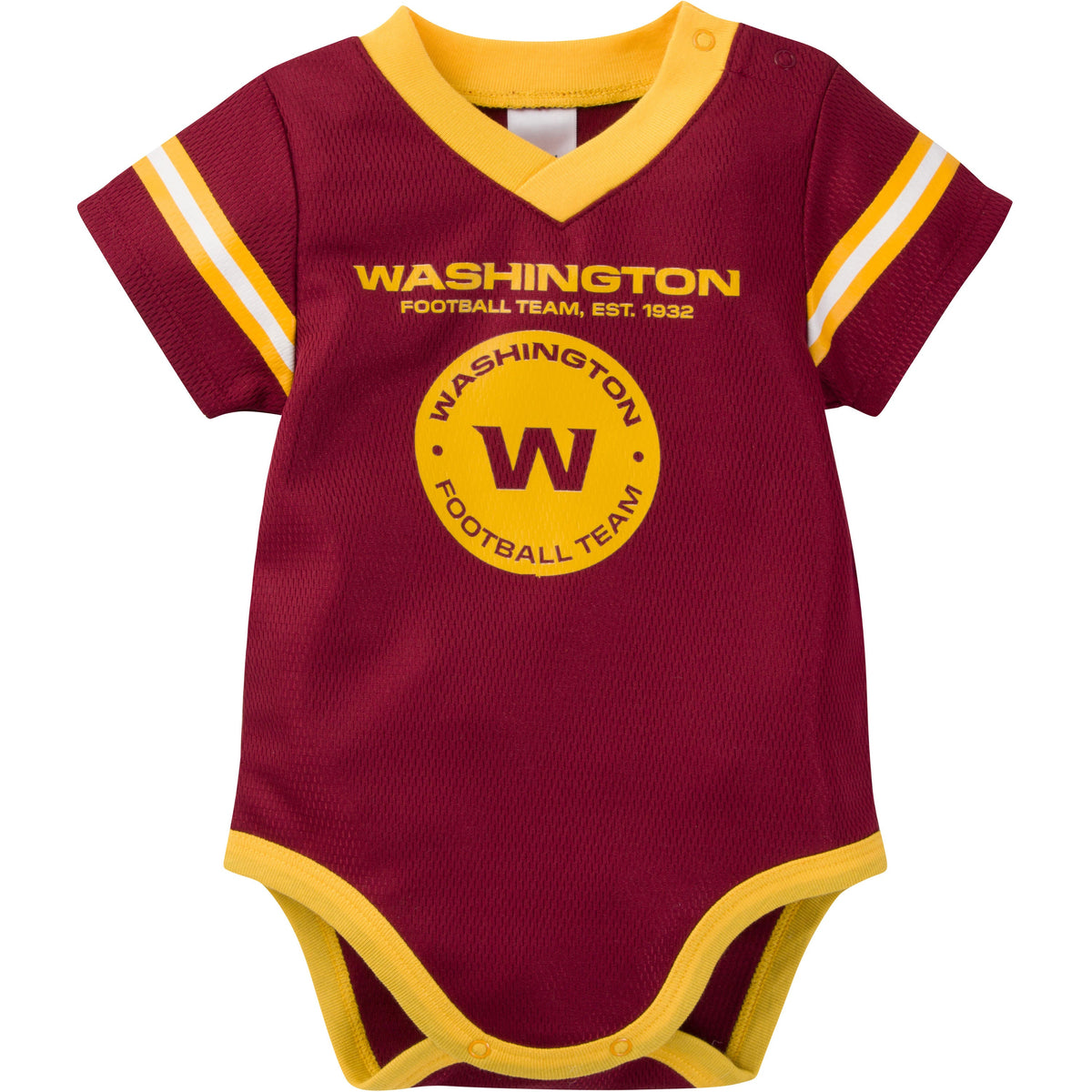 Baby Boys Washington Short Sleeve Jersey Bodysuit