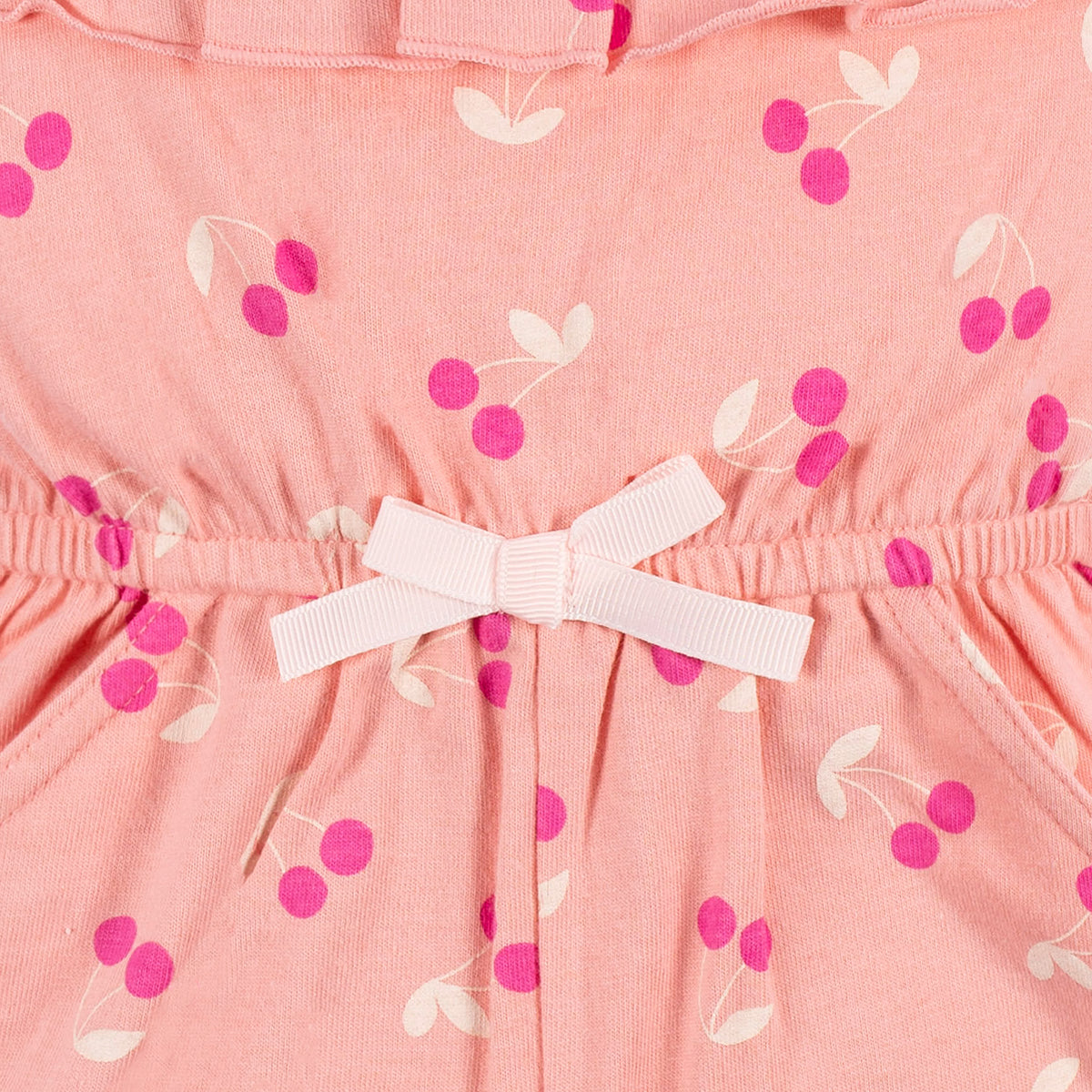 2-Pack Baby & Toddler Girls Cherry Blossom Tank Rompers, view 9