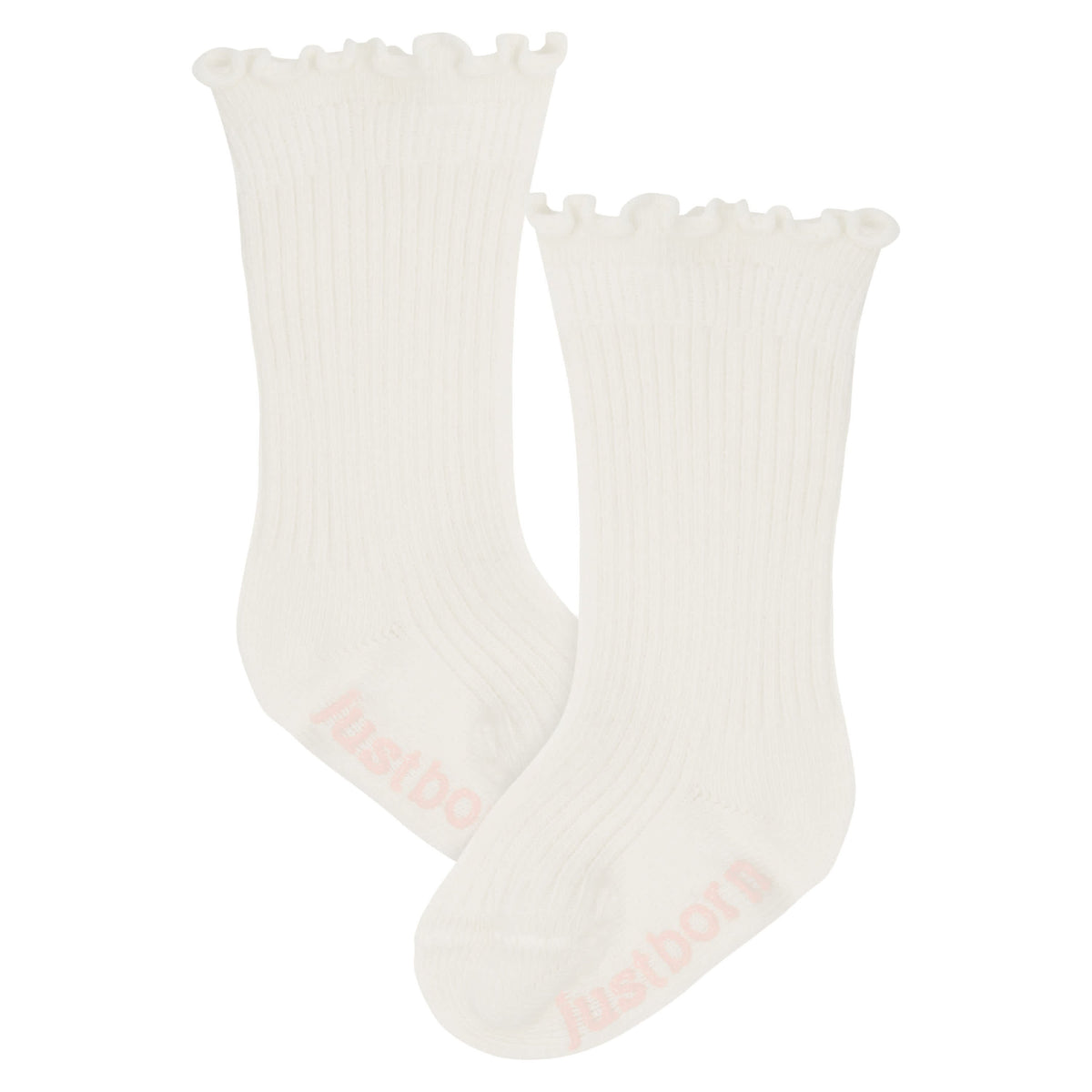 6-Pack Baby Girls Dusty Pink Socks, view 4