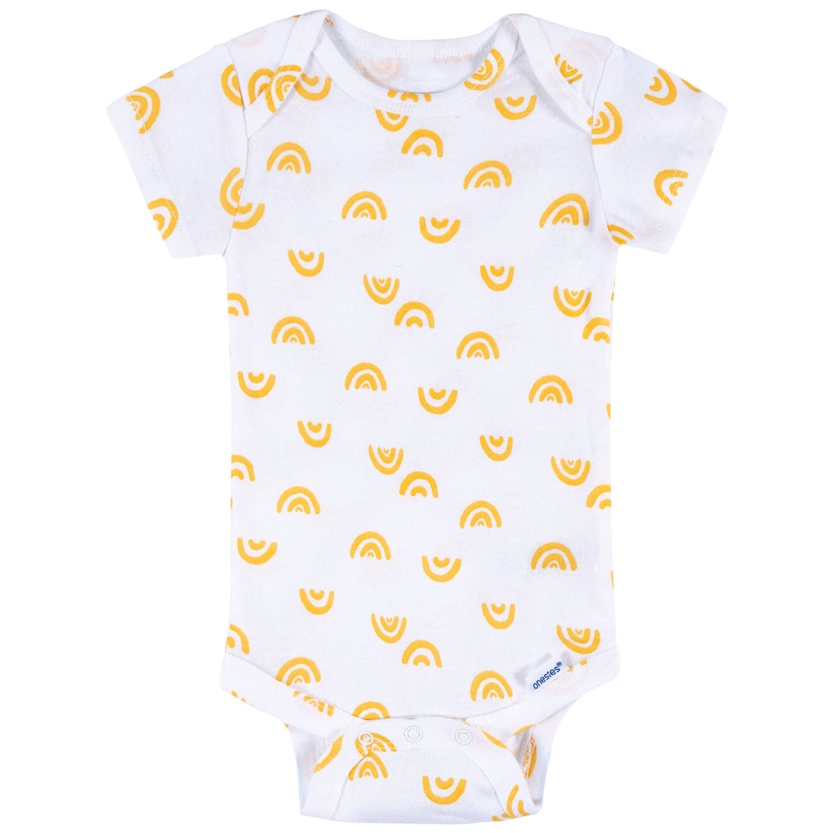 8-Pack Baby Girls Cool Snacks Short Sleeve Onesies Bodysuits, view 3