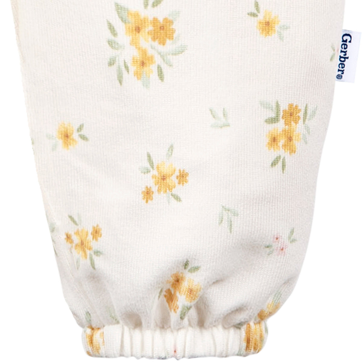 Toddler Girls Bouquets Hacci Romper, view 4