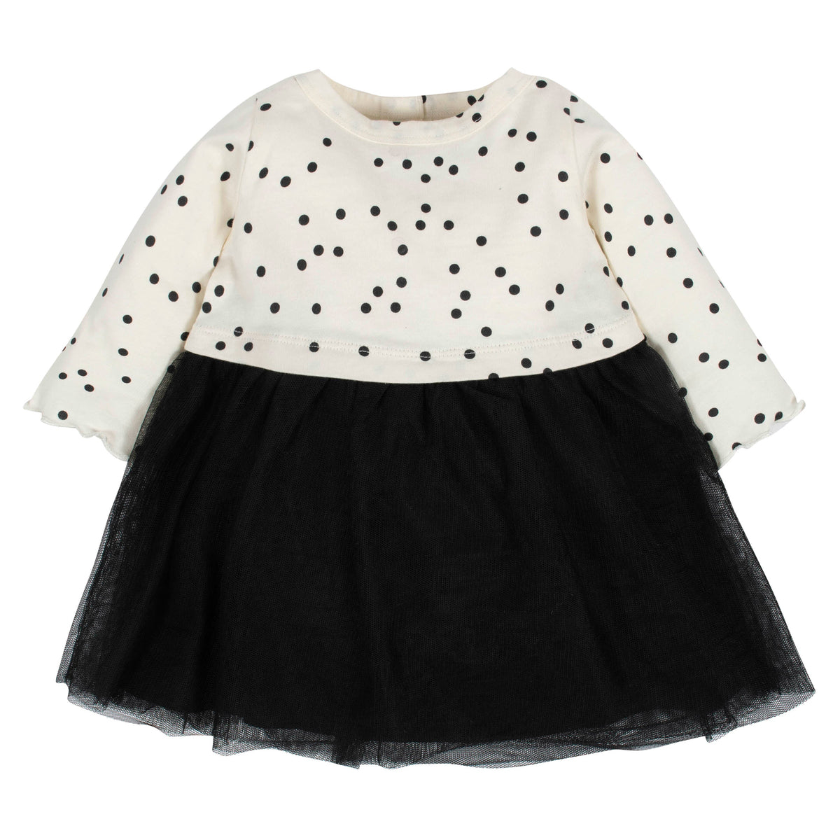 Toddler Girls Dotted Tulle Dress