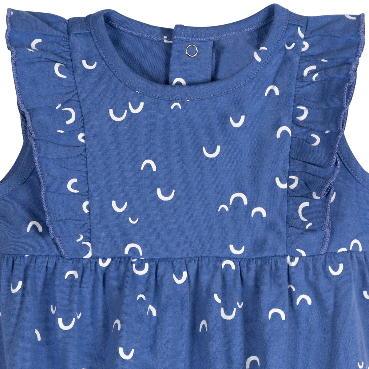 3-Pack Baby Girls Strawberries Rompers, view 5